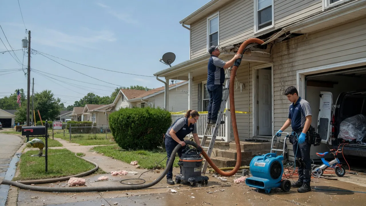 Water Damage Restoration in Worth, IL near me